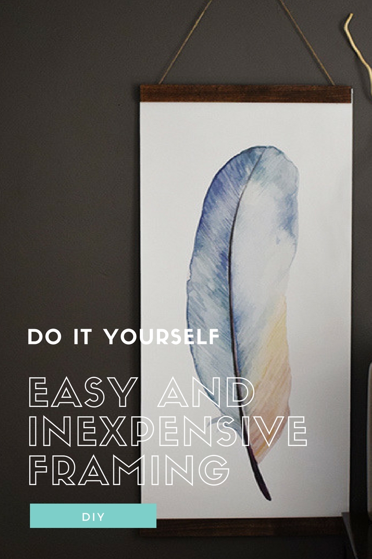 Easy and Inexpensive Framing